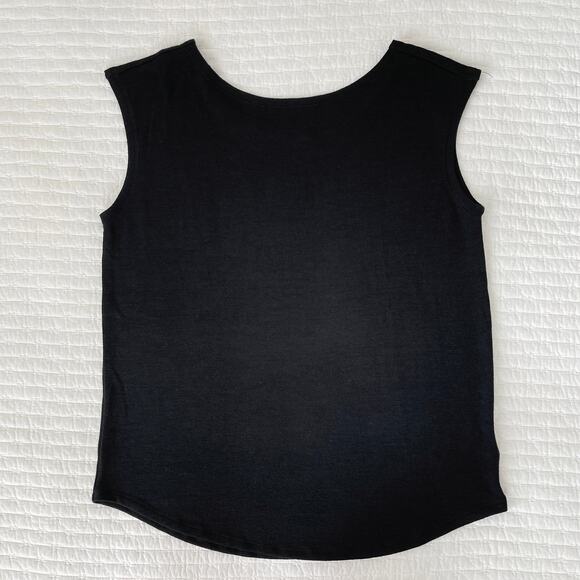 New Bundle of 2 Gap Women's Knit Short Sleeve Tops in Black and Gray Size M - Picture 7 of 9